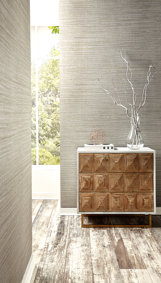 Vinyl Wall Covering Esquire Revie Natural Room Scene