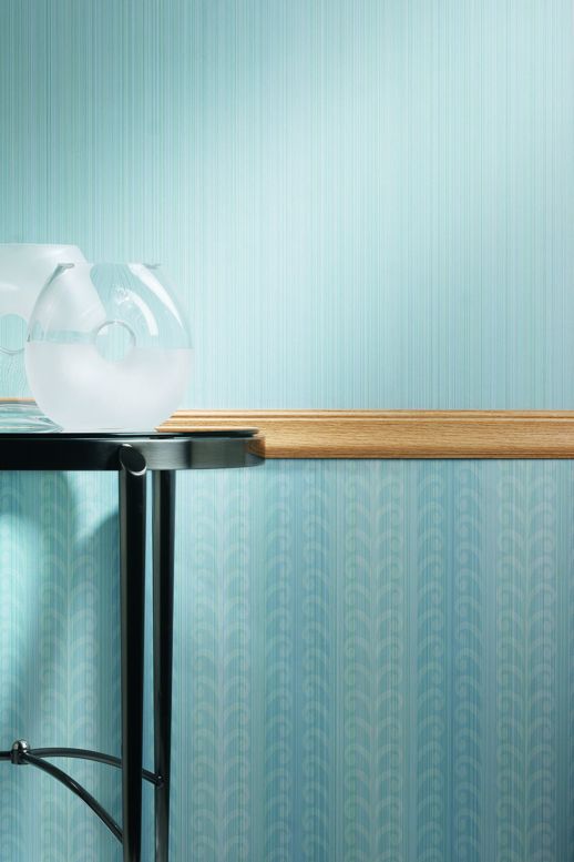 Vinyl Wall Covering Genon Contract Crumpets Devonshire Cream Room Scene