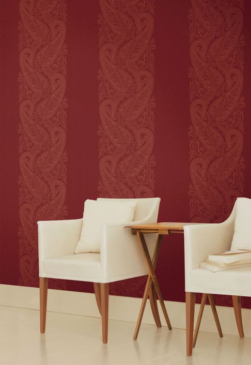 Vinyl Wall Covering Genon Contract Shake Your Beauty Tall Dark & Handsome Room Scene
