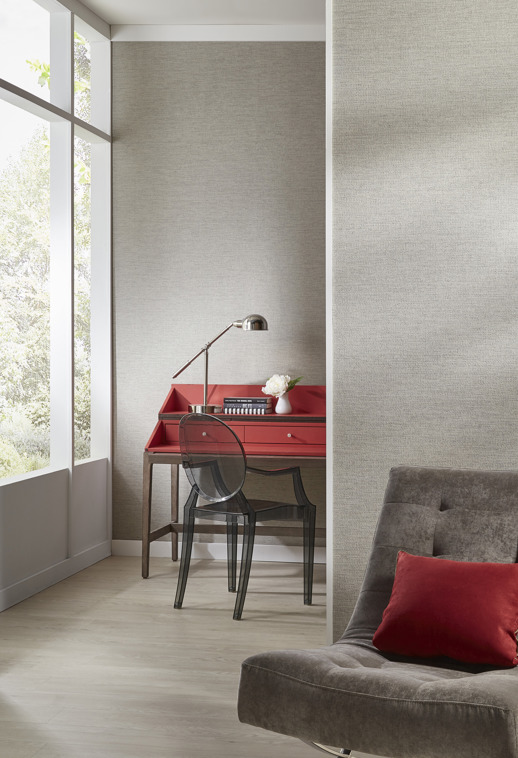 Textile Wallcovering High Performance Textiles Phoenix Cloudy Room Scene