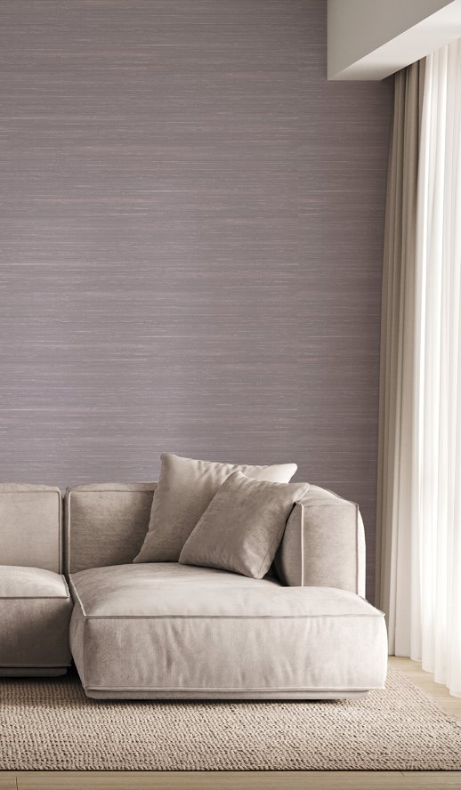 Vinyl Wall Covering Invinci Echelon Latte Room Scene