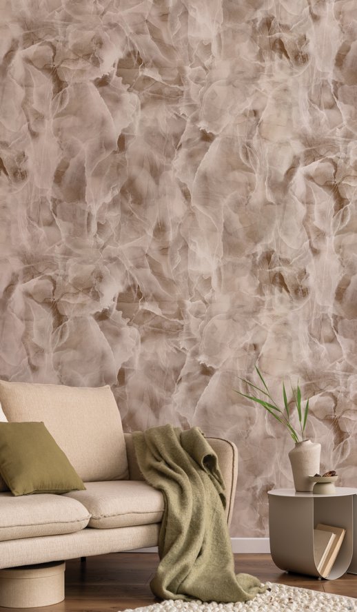 Vinyl Wall Covering Invinci Iris Pacific Room Scene
