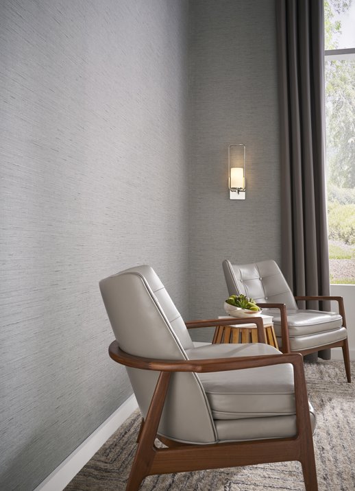 Vinyl Wall Covering Invinci Meridian Foot Hills Room Scene