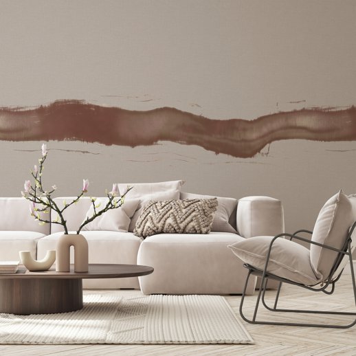 Vinyl Wall Covering Invinci Ravine Beryl Lagoon Room Scene