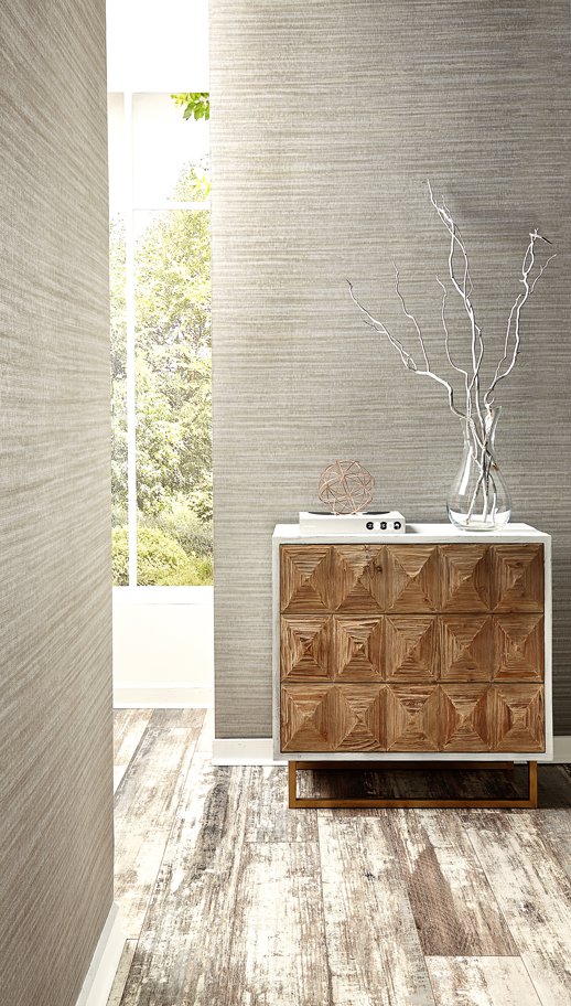 Vinyl Wall Covering Invinci Revie Blush Room Scene