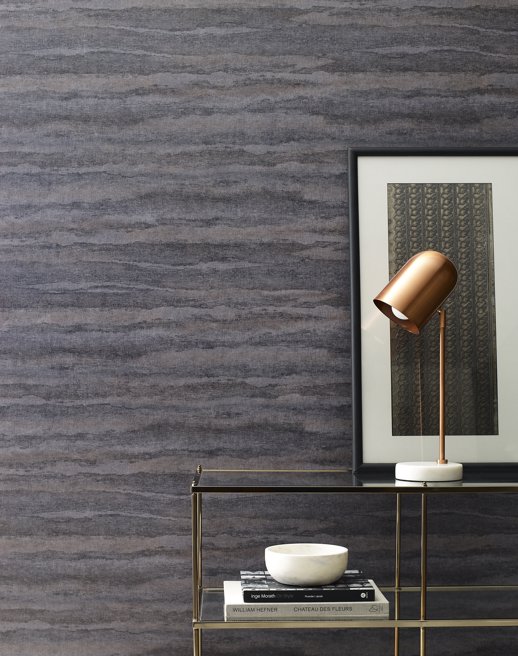 Vinyl Wall Covering Invinci Tidal Sandstone Room Scene