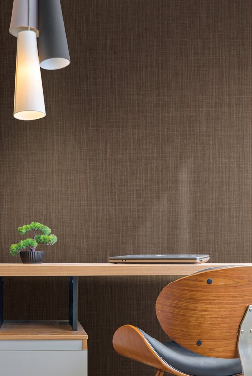 Vinyl Wall Covering Invinci Tottenham Jute Room Scene