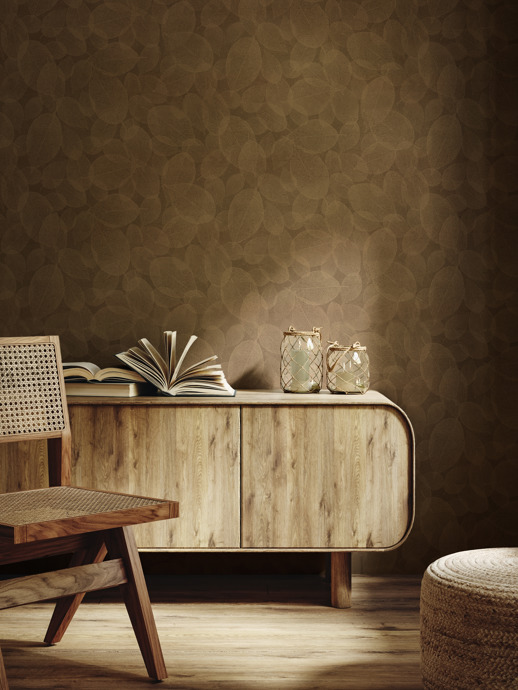 Vinyl Wall Covering Len-Tex Contract Habitat Gilded Room Scene