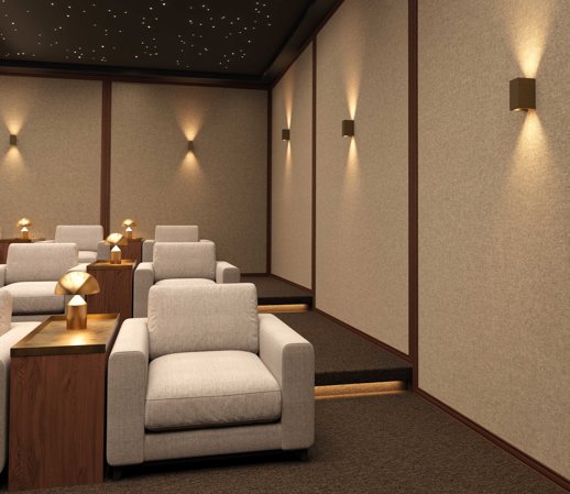 Textile Wallcovering Natural Textiles Felice Cinnamon Room Scene