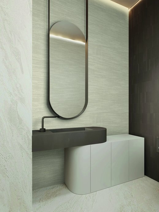 Textile Wallcovering Performance Textile Wallcoverings Capra Vanilla Room Scene