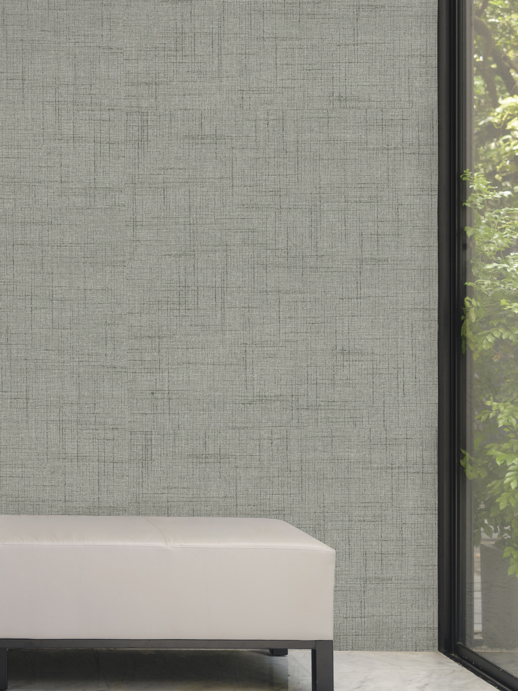 Textile Wallcovering Performance Textile Wallcoverings Gala Weave Linen Room Scene