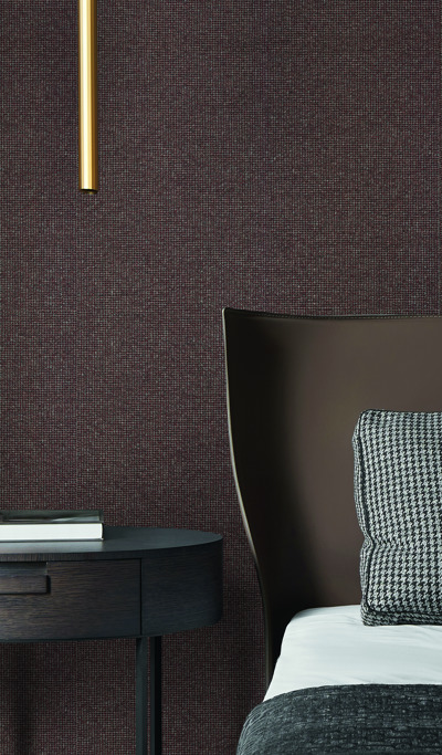 Performance Textile Wallcoverings Sterling Tweed Room Scene