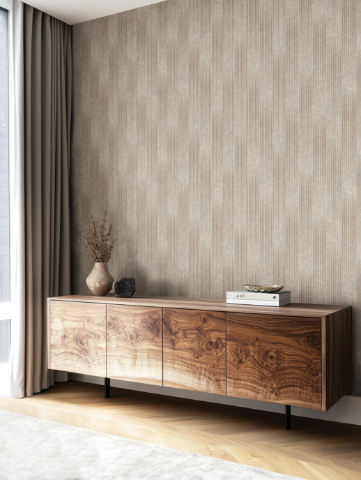 Vinyl Wall Covering Restoration Elements Repetition Gilded Room Scene