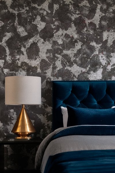 Specialty Wallcoverings Corvo Beads Room Scene