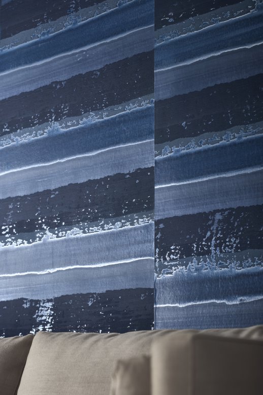 Specialty Wallcovering Specialty Wallcoverings Harlowe Sting Ray Room Scene