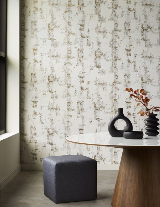 Specialty Wallcovering Specialty Wallcoverings Harman Gilded Room Scene