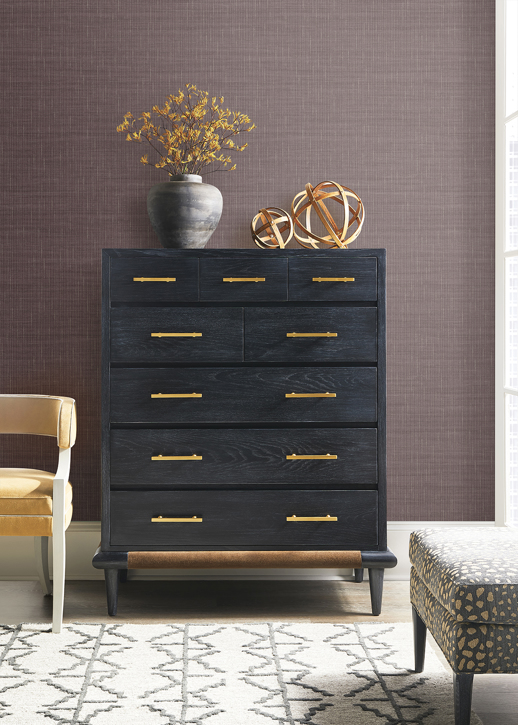 Vinyl Wall Covering Thom Filicia Bowden Rayas Room Scene