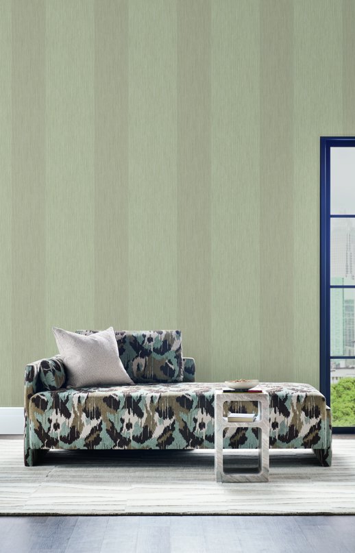 Vinyl Wall Covering Thom Filicia Long Lane BARK Room Scene