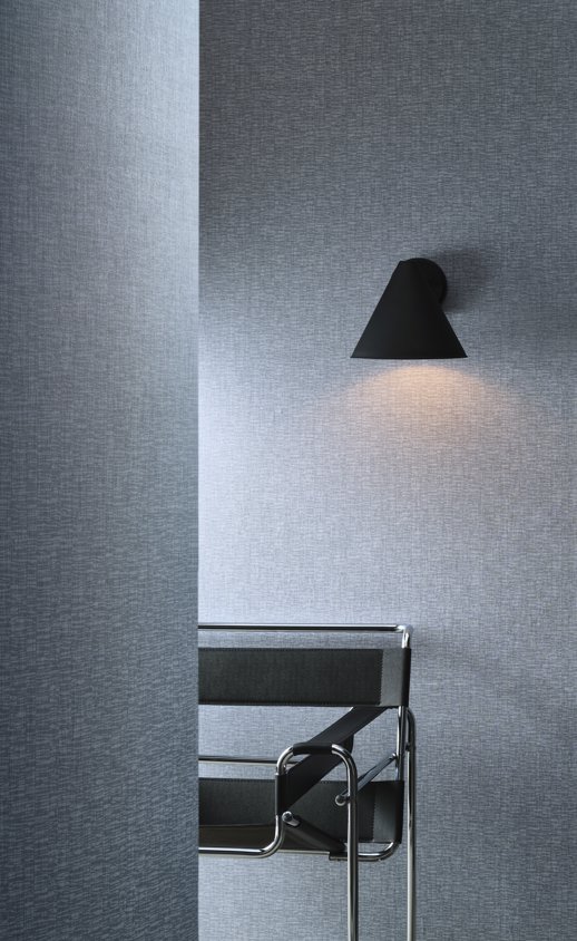 Vinyl Wall Covering Veridia Arden CLAY Room Scene