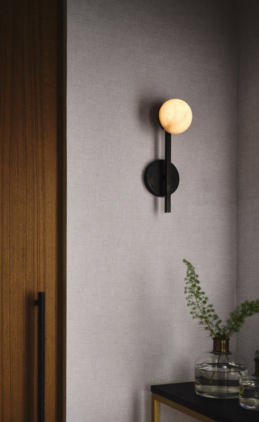 Vinyl Wall Covering Veridia Azuma CANYON Room Scene