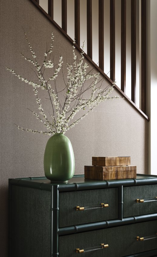 Vinyl Wall Covering Veridia Metro BASKET Room Scene