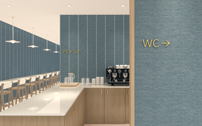 Vycon Contract Hampton Stripe Room Scene