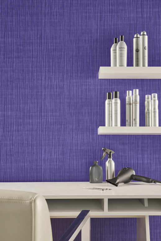 Vinyl Wall Covering Vycon Contract Lynx Frappe Room Scene