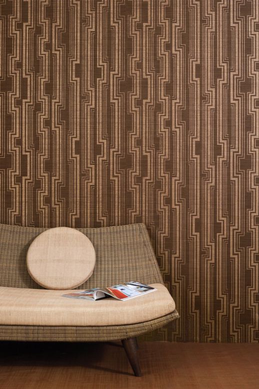 Vinyl Wall Covering Vycon Contract Rivulet Enlightened Gold Room Scene
