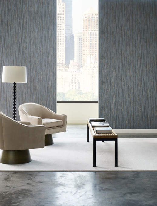 Vinyl Wall Covering Esquire Fleet Rouch Seas Room Scene
